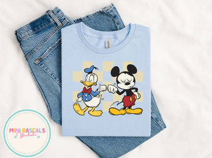 Mickey Mouse and Donald Duck Best Friends T-Shirt