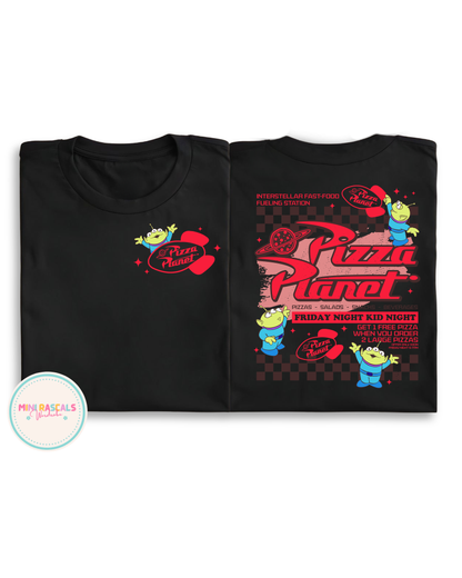 Pizza Planet Alien Toy Story Kids T-Shirt