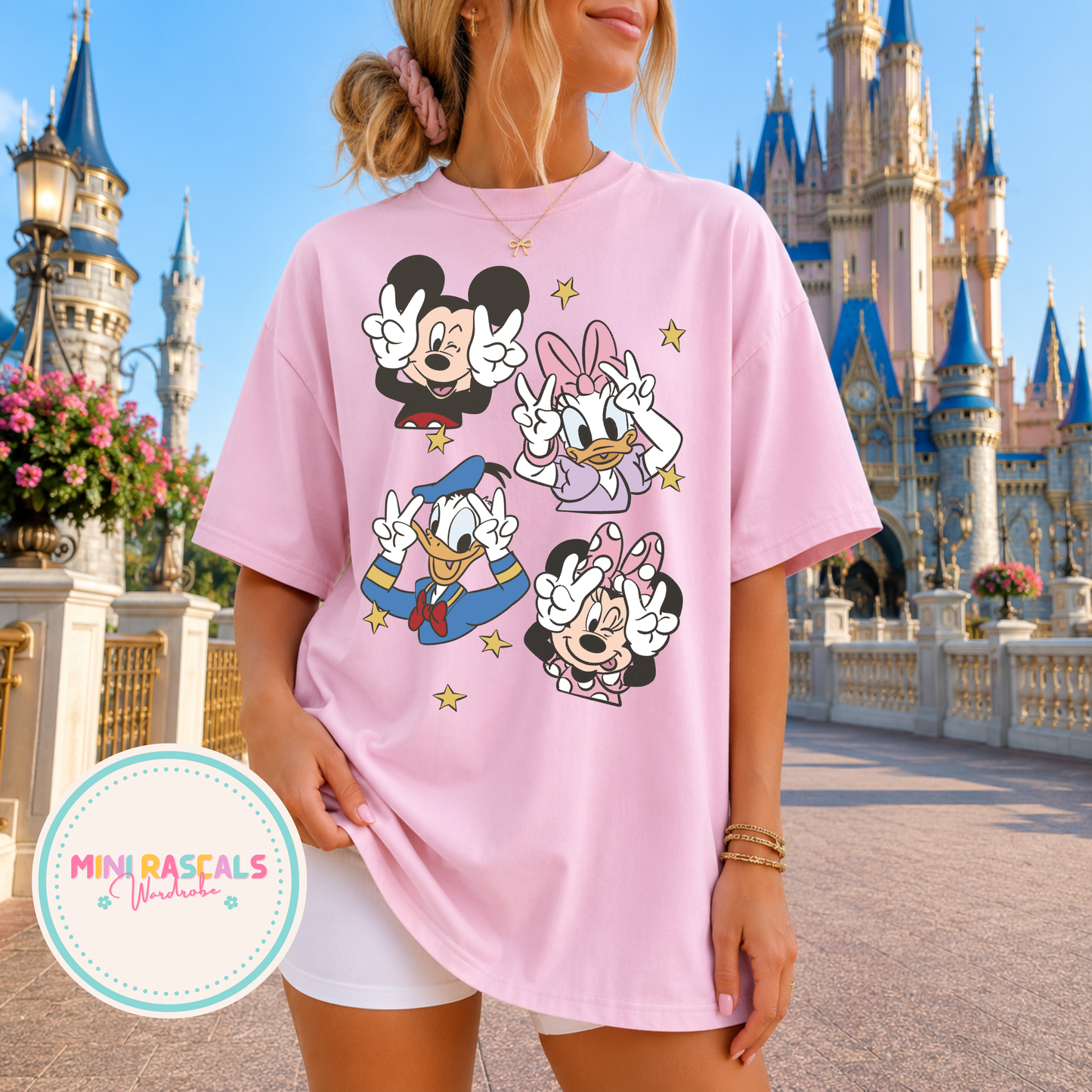 Mickey Mouse & Friends Disney Park Graphic Adults T-Shirt