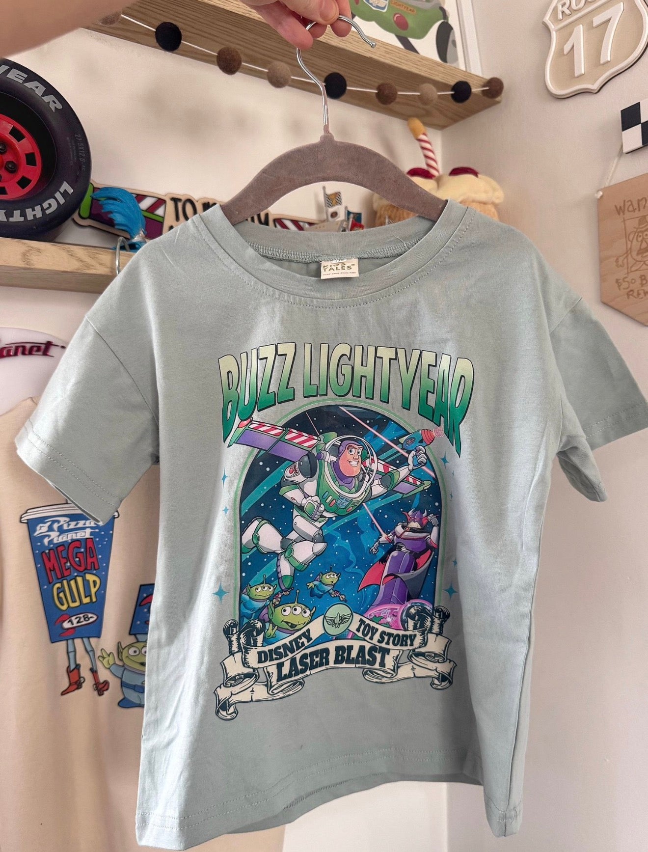 Buzz Lightyear Kids T-Shirt – Toy Story Graphic Tee for Boys & Girls | Mini Rascals