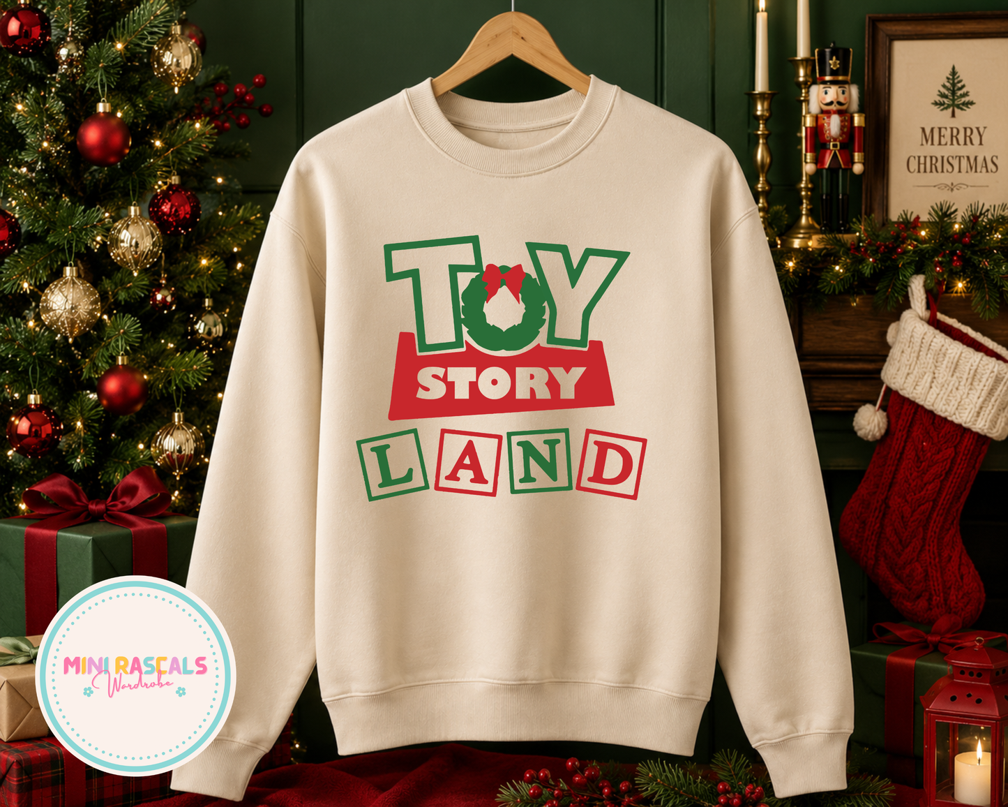 Toy Story Land Christmas Sweatshirt