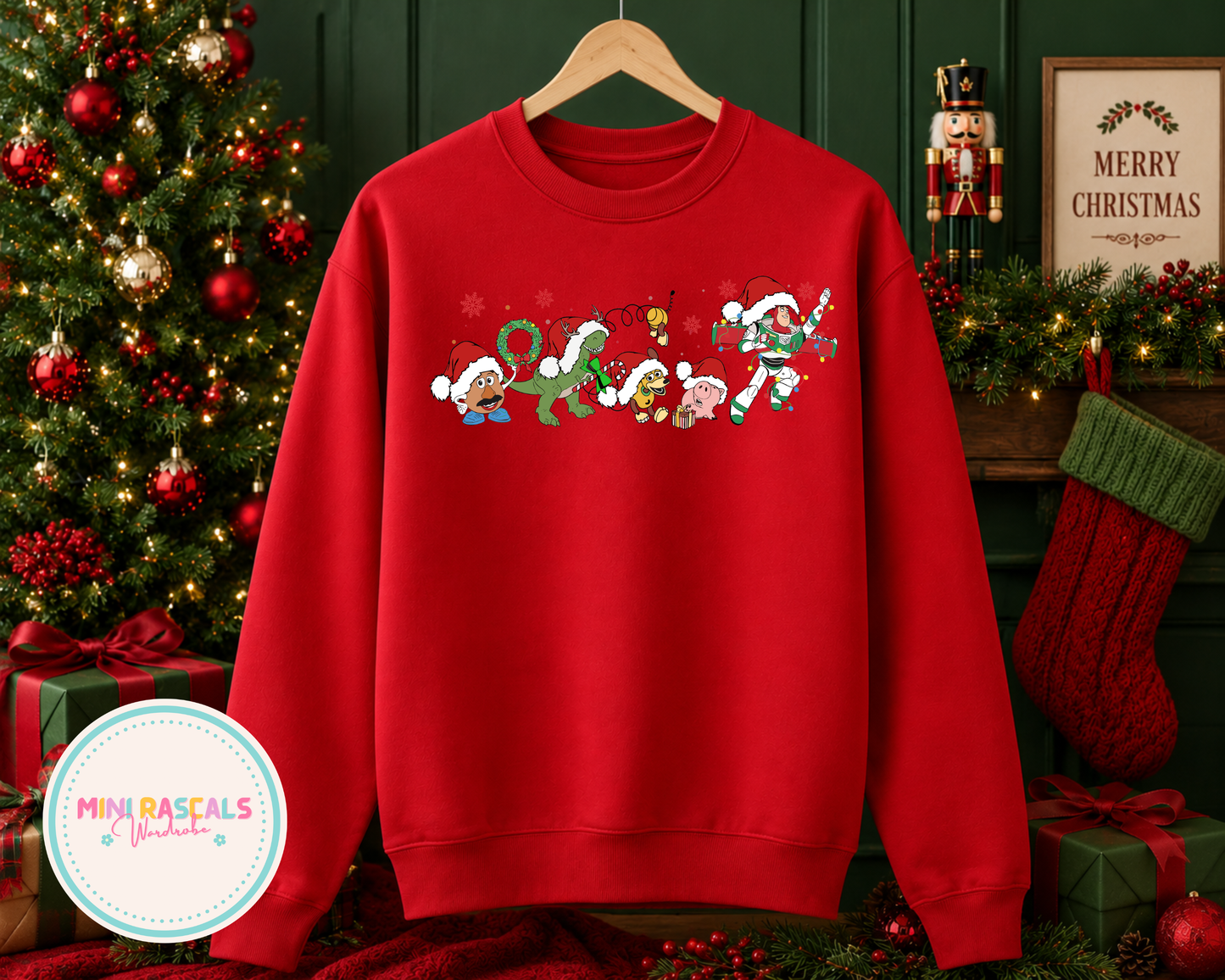 Toy Story Christmas Sweatshirt