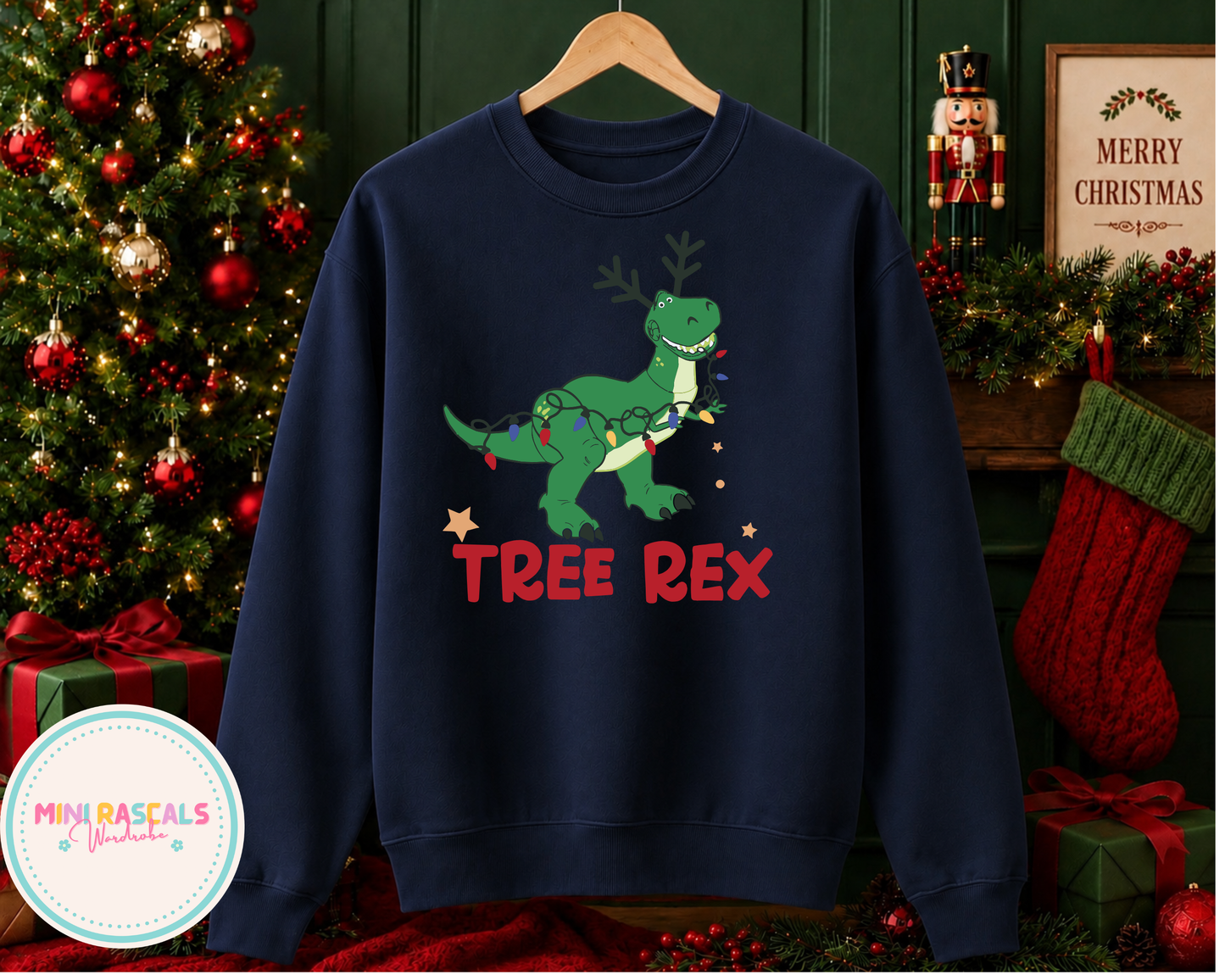Tree Rex Toy Story Christmas Sweatshirt