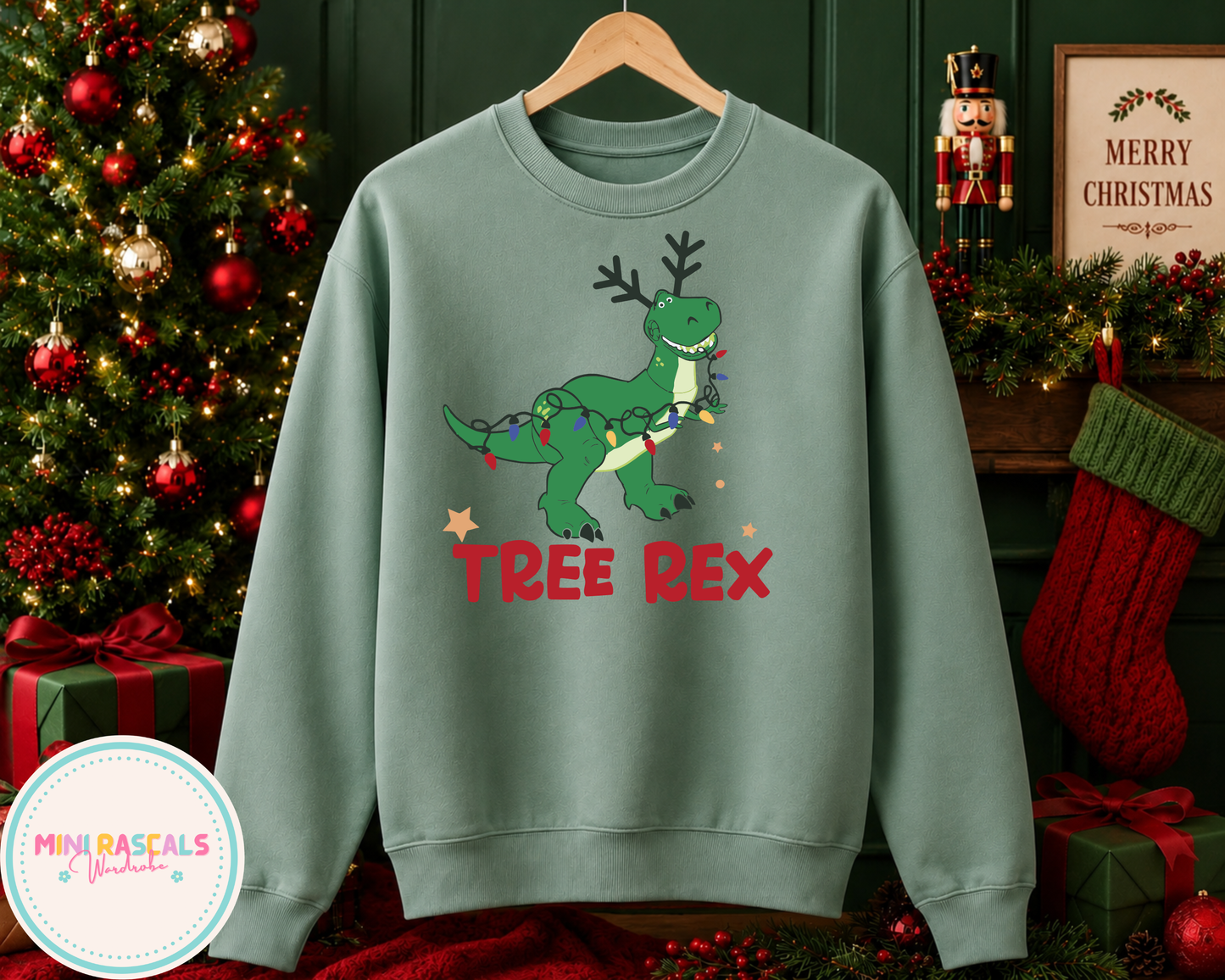 Tree Rex Toy Story Christmas Sweatshirt