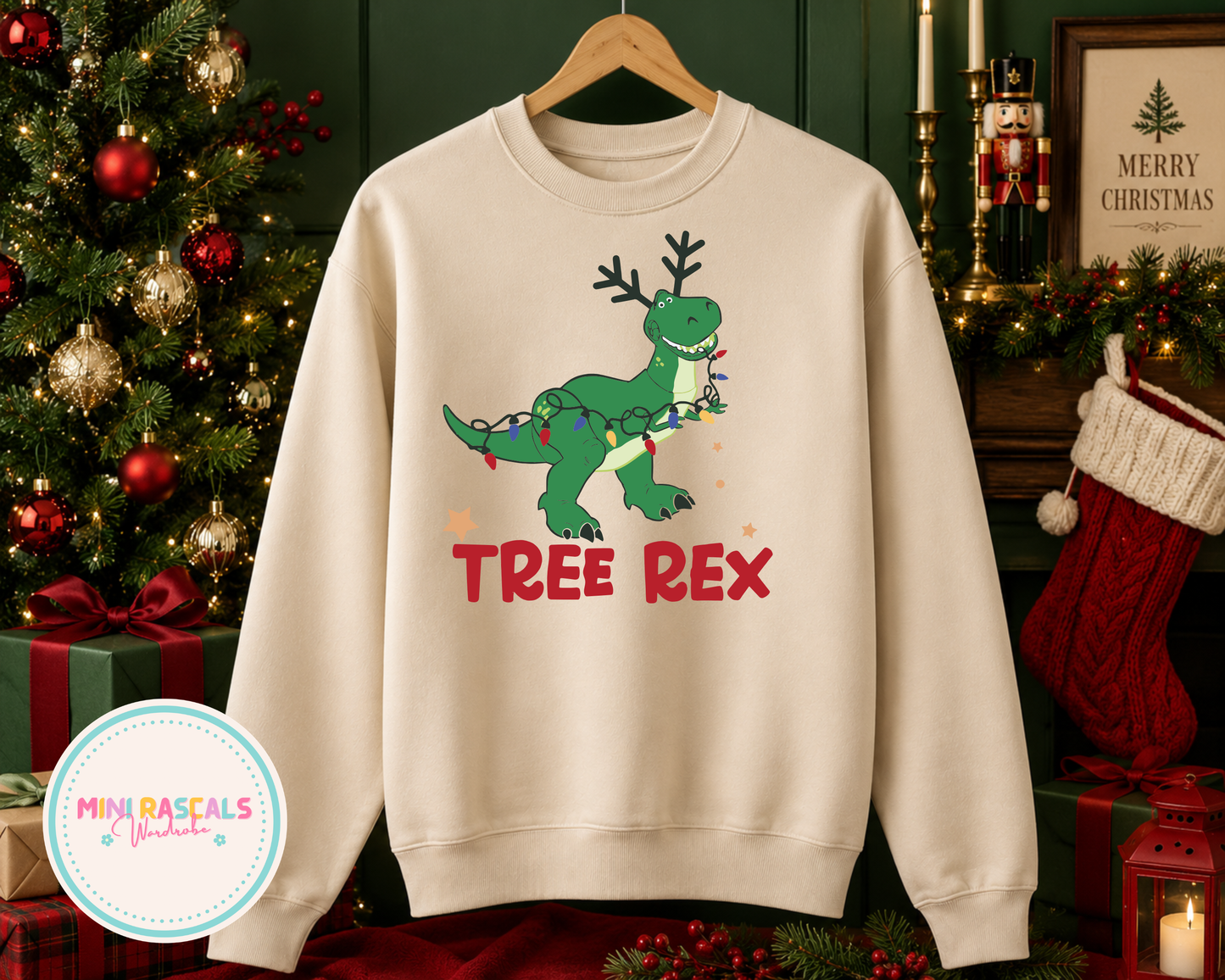 Tree Rex Toy Story Christmas Sweatshirt
