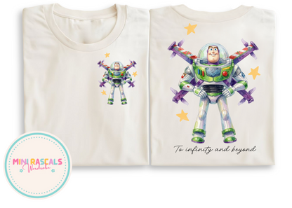 Buzz Lightyear Hi-Tech T-Shirt | To Infinity and Beyond Kids Tee
