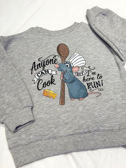 Anyone Can Cook Kids Sweatshirt