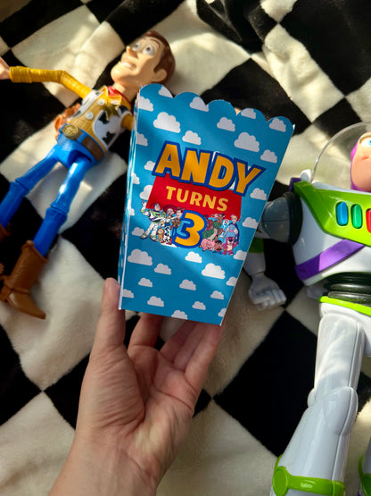 Toy Story Personalised Popcorn & Sweet Holder