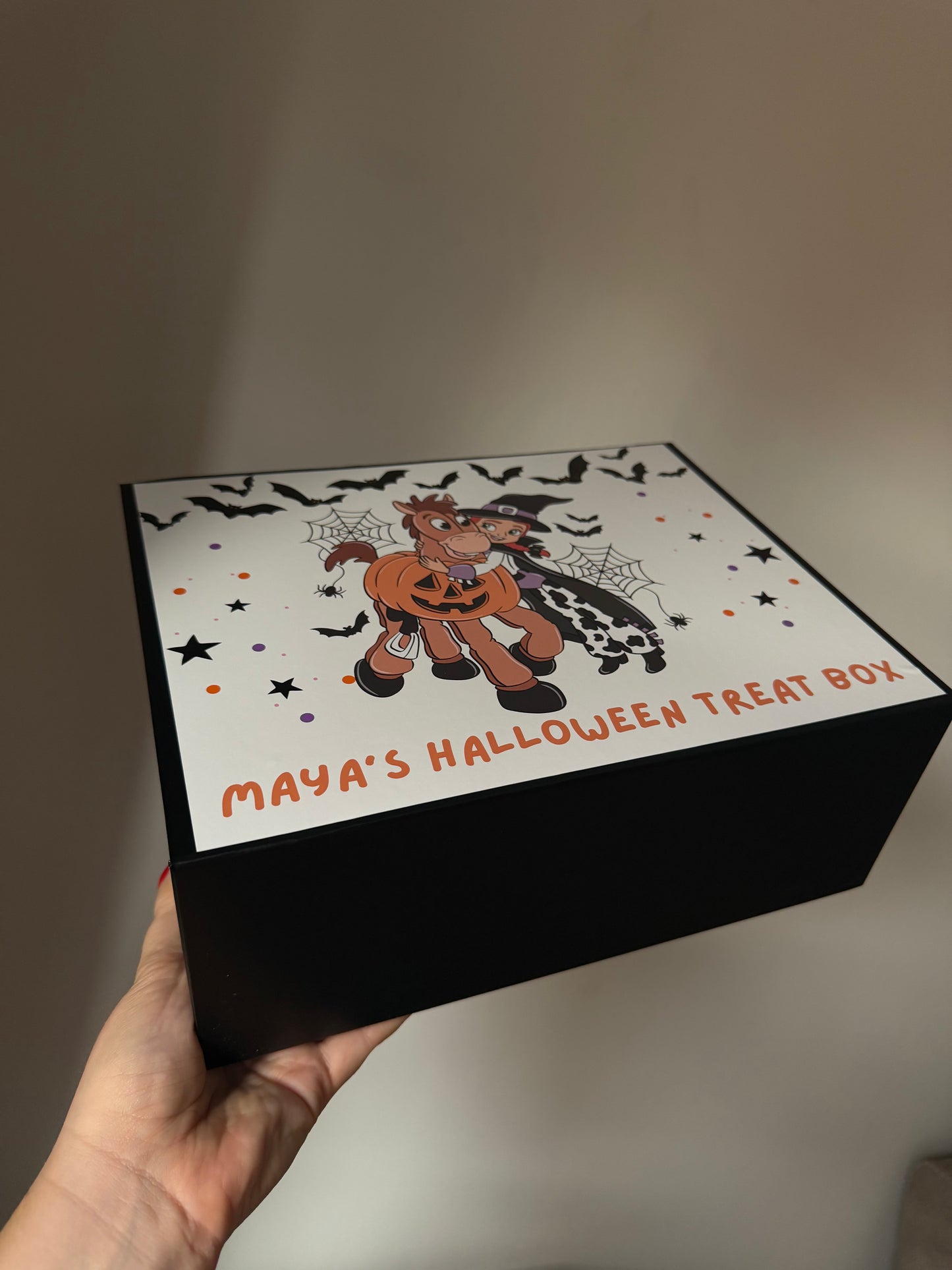Personalised Jessie & Bullseye Halloween Treat Box