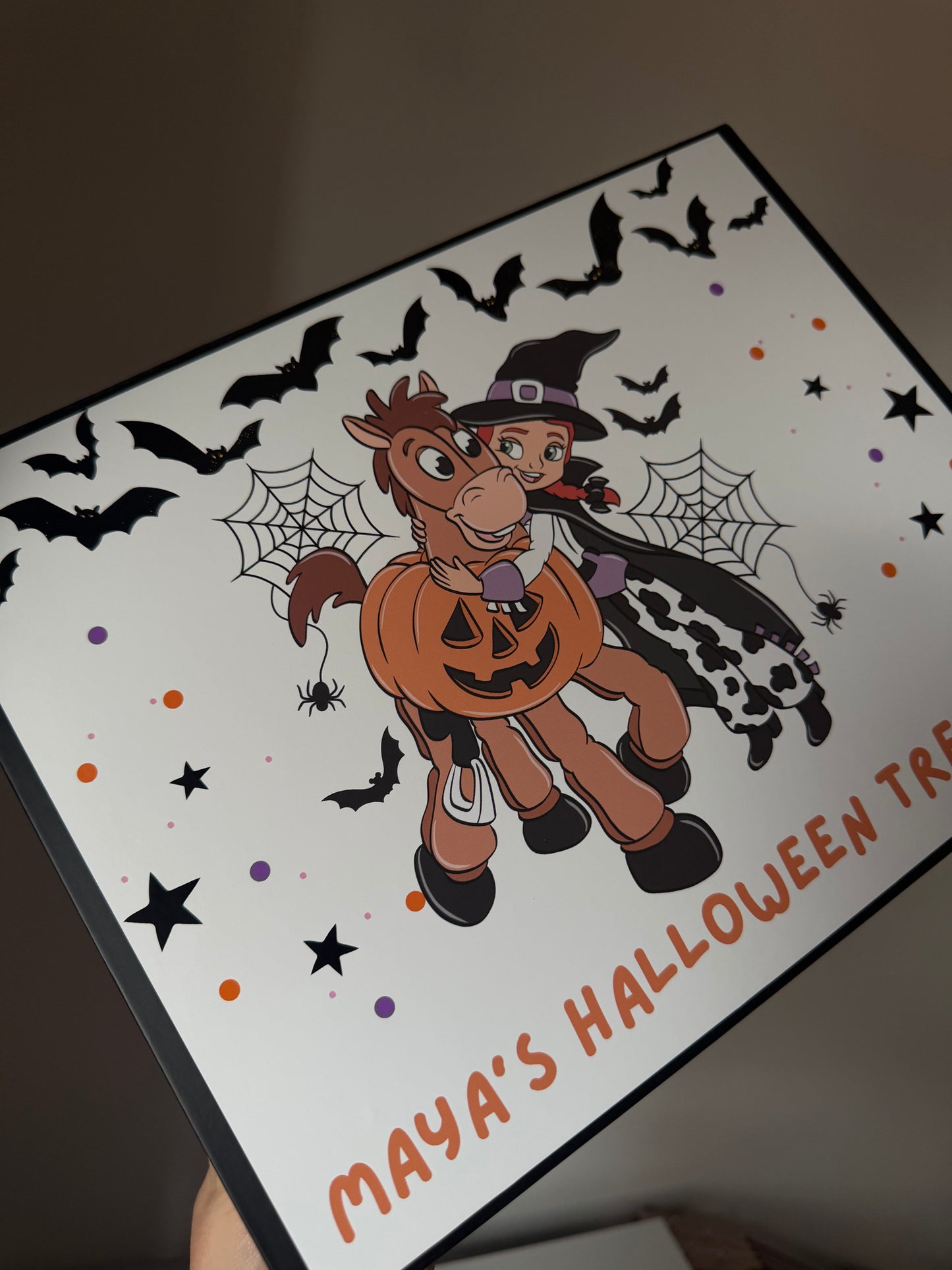 Personalised Jessie & Bullseye Halloween Treat Box
