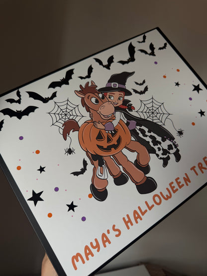 Personalised Jessie & Bullseye Halloween Treat Box