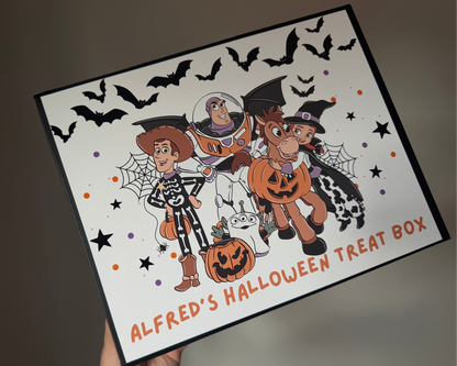 Personalised Toy Story Halloween Treat Box | Woody, Buzz & Friends