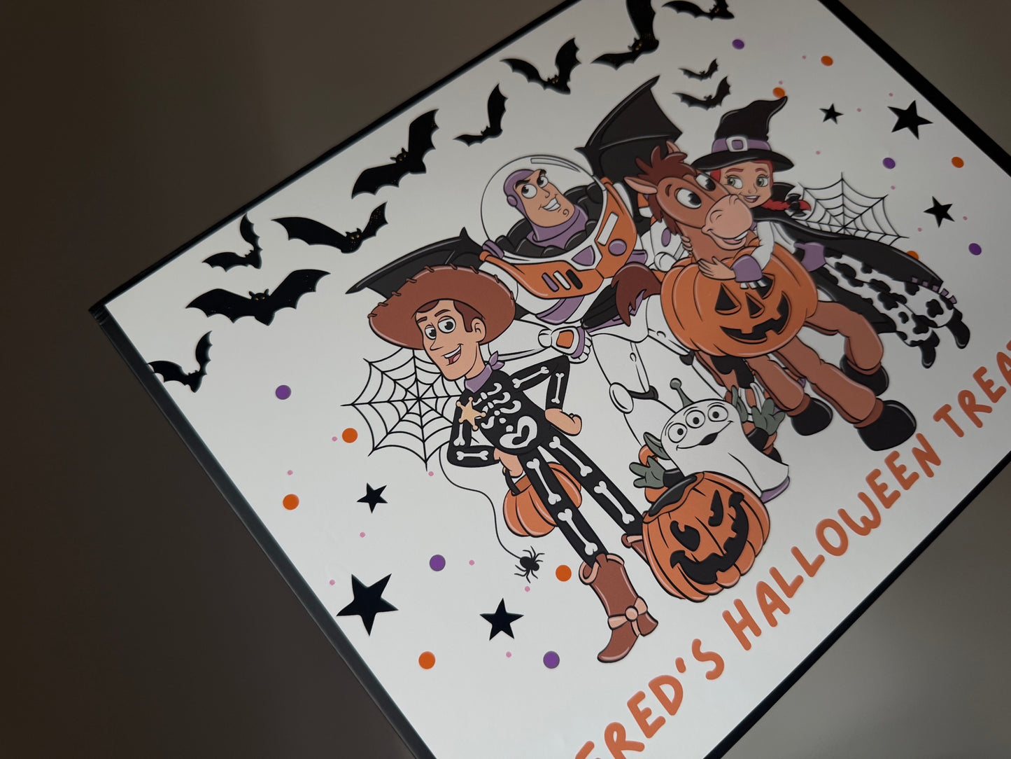 Personalised Toy Story Halloween Treat Box | Woody, Buzz & Friends