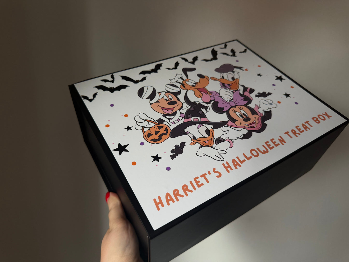 Personalised Mickey Mouse & Friends Halloween Treat Box