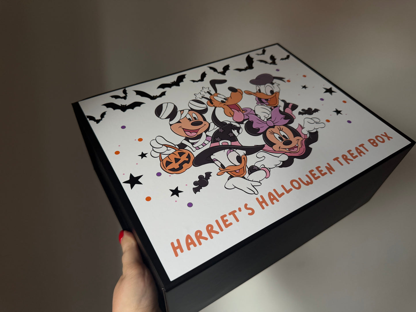 Personalised Mickey Mouse & Friends Halloween Treat Box