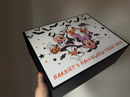 Personalised Mickey Mouse & Friends Halloween Treat Box