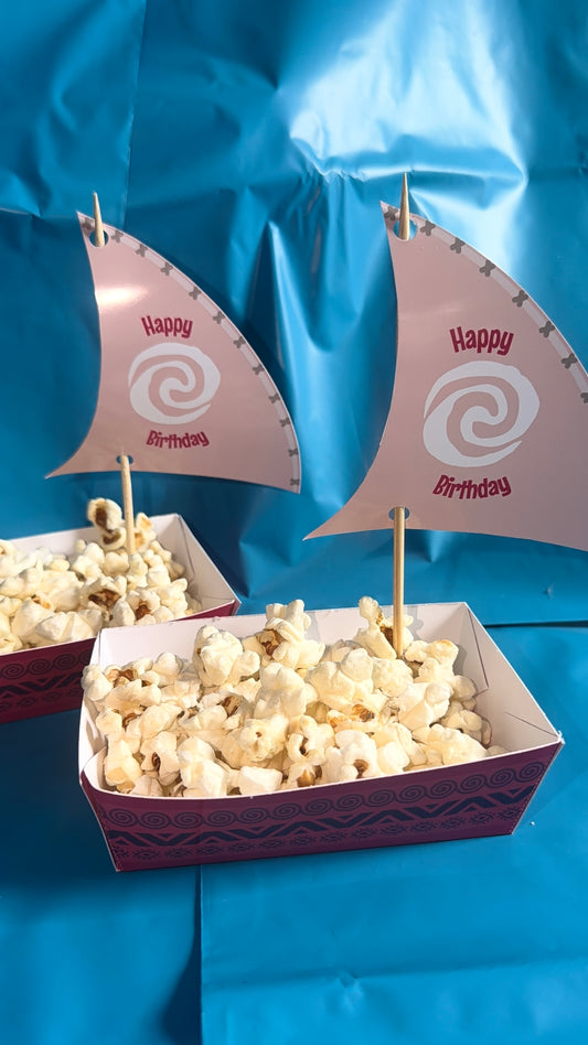 Moana Inspired Party Snack Holder - 2 for £5
