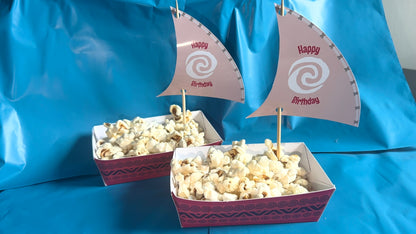 Moana Inspired Party Snack Holder - 2 for £5