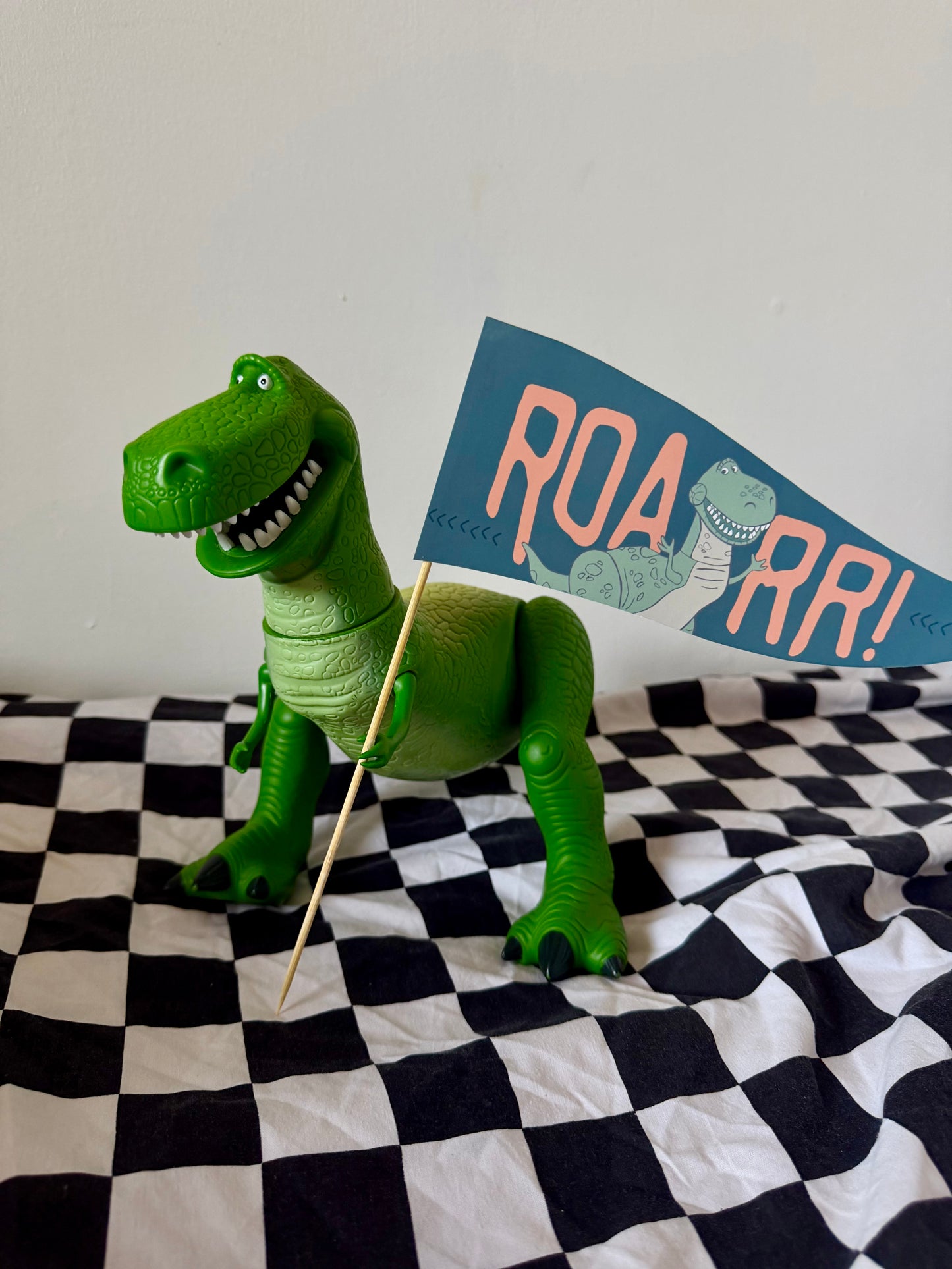 Personalised Toy Story Party Centrepieces & Pennants | Kids Birthday Party Decorations | Table Decorations