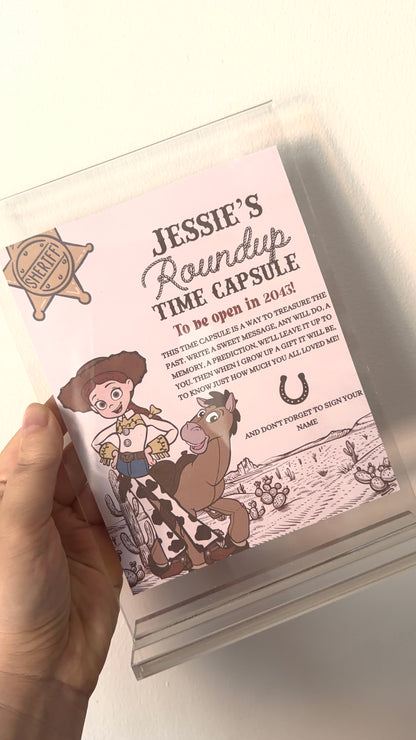 Toy Story Time Capsule Party Displays