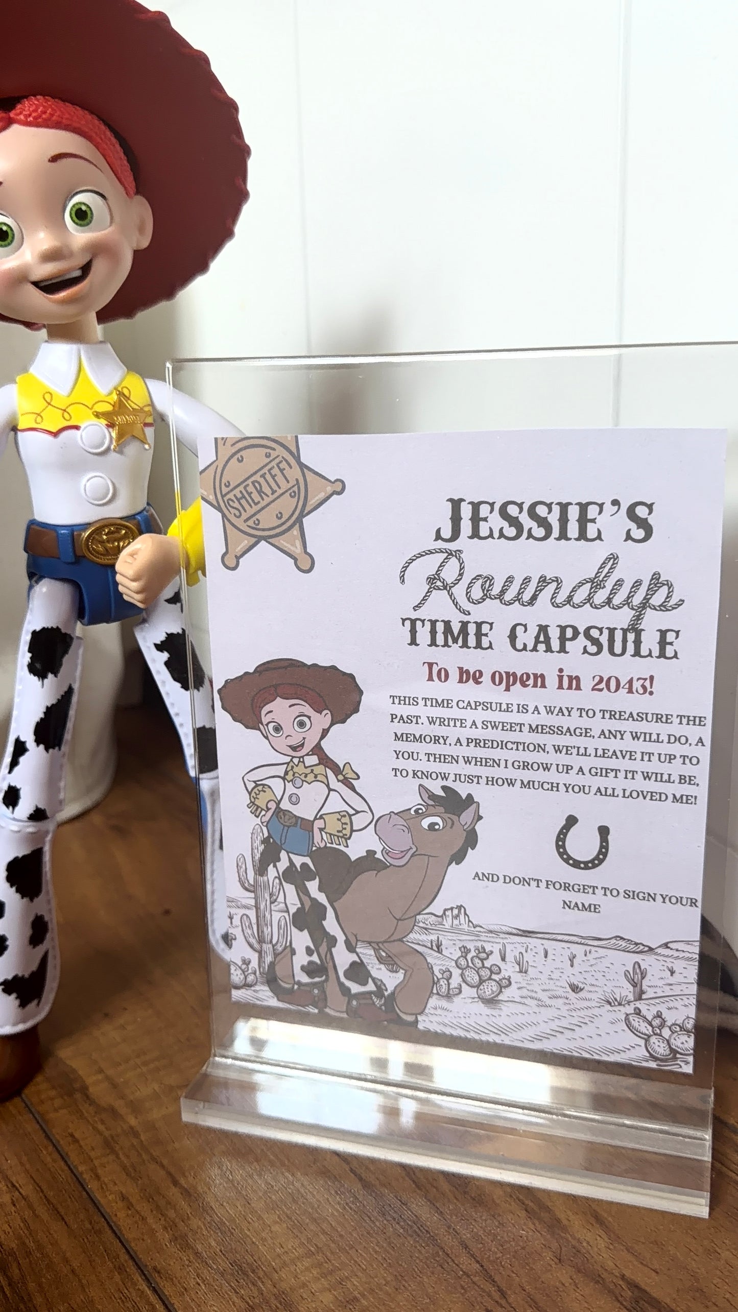 Toy Story Time Capsule Party Displays