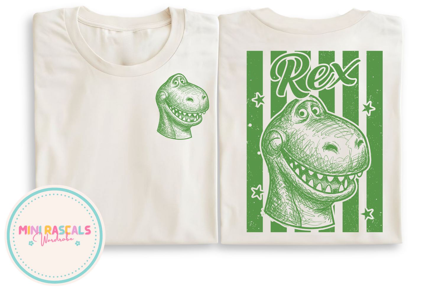 Toy Story Drawing Character T-Shirt