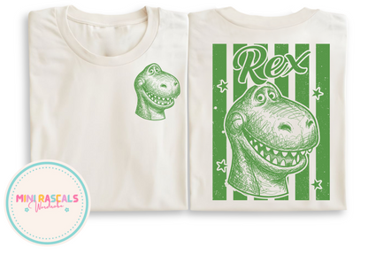 Toy Story Drawing Character T-Shirt