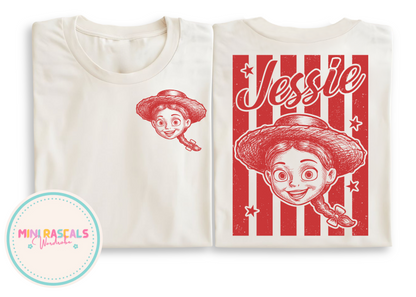 Toy Story Drawing Character T-Shirt