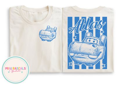 Toy Story Drawing Character T-Shirt