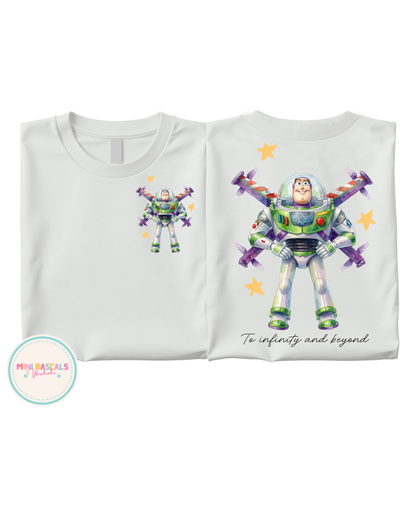Buzz Lightyear Hi-Tech T-Shirt | To Infinity and Beyond Kids Tee