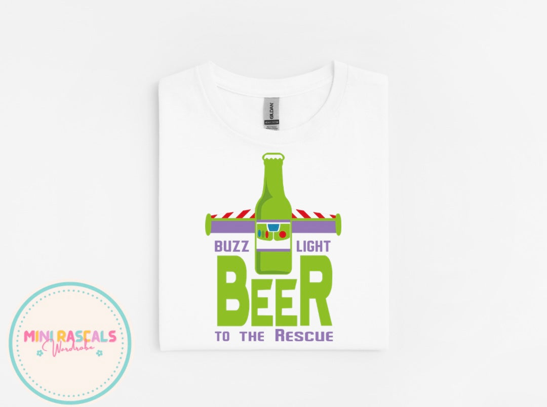 Dads Buzz Light Beer T-Shirt | Father's Day Gift
