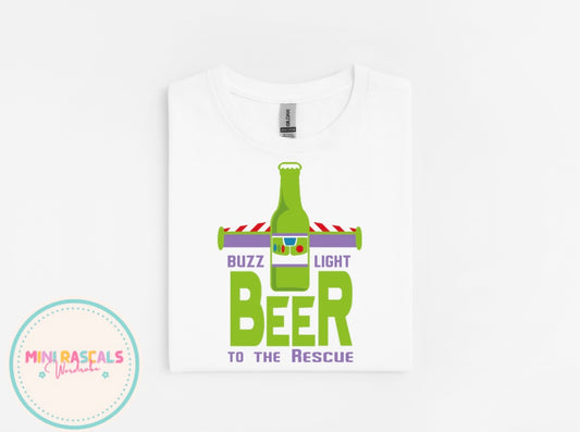 Dads Buzz Light Beer T-Shirt | Father's Day Gift