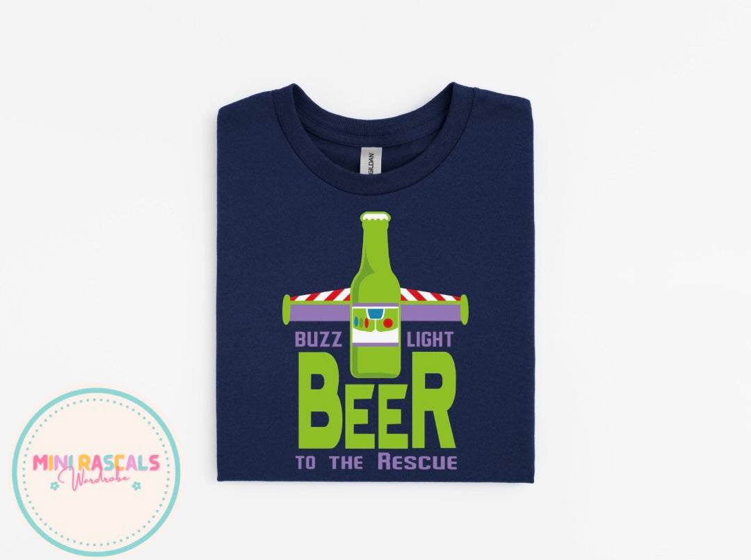 Dads Buzz Light Beer T-Shirt | Father's Day Gift