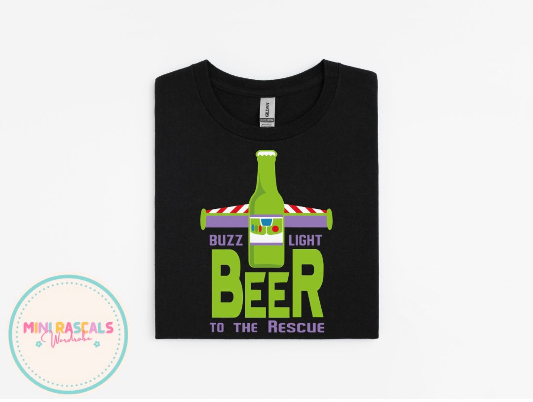 Dads Buzz Light Beer T-Shirt | Father's Day Gift