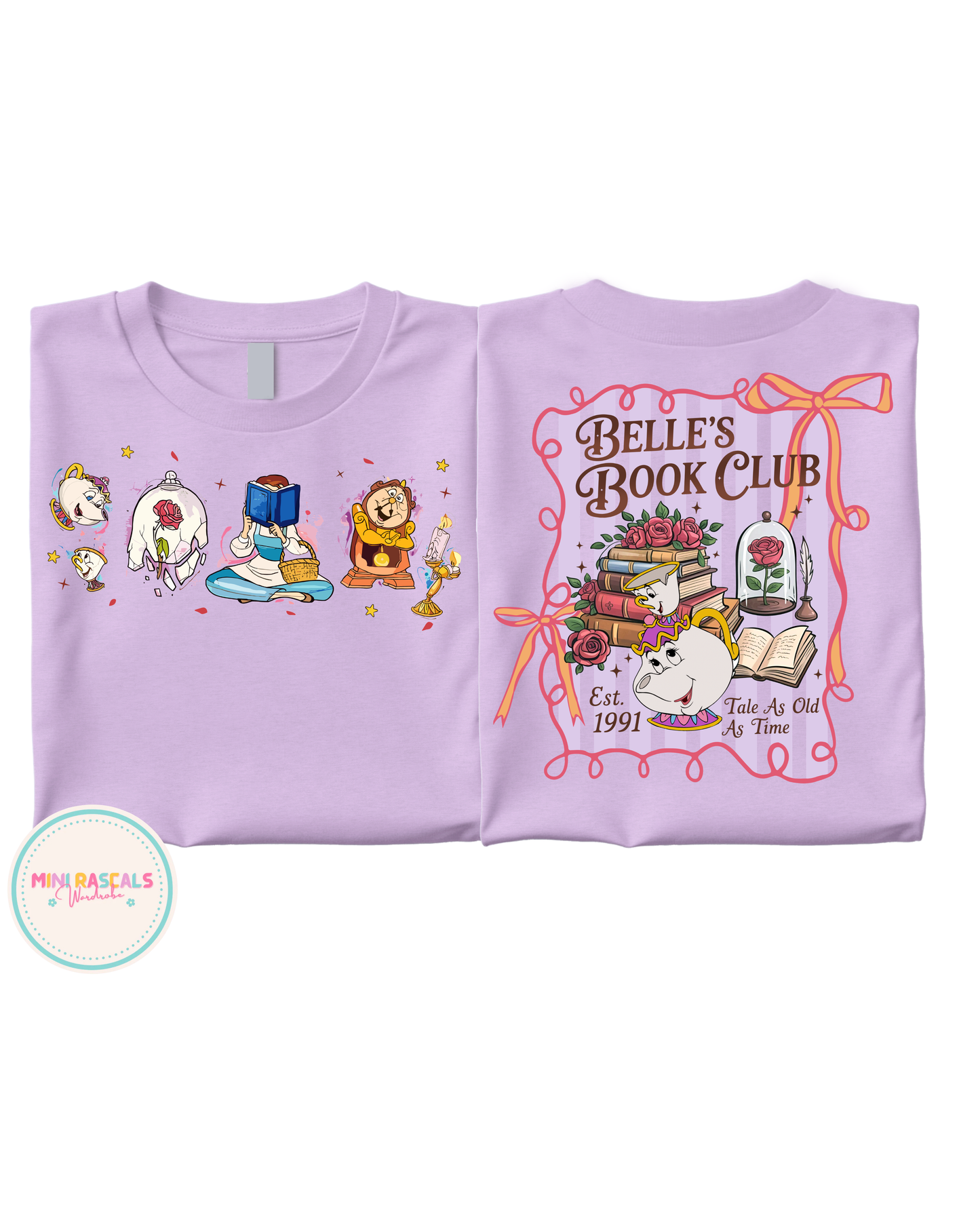 Belle's Book Club T-Shirt & Sweatshirt | Beauty and the Beast