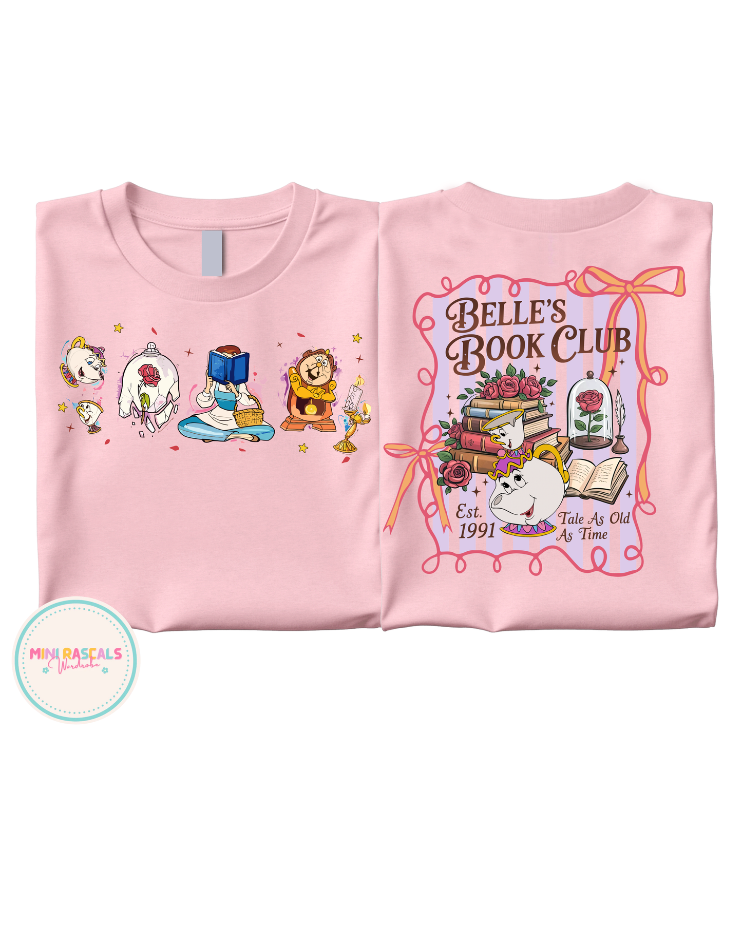 Belle's Book Club T-Shirt & Sweatshirt | Beauty and the Beast