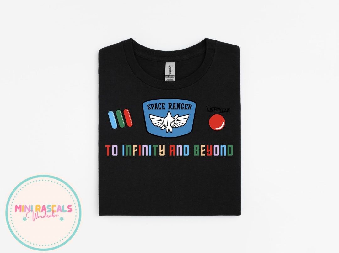 To Infinity and Beyond Space Ranger Children's T-Shirt