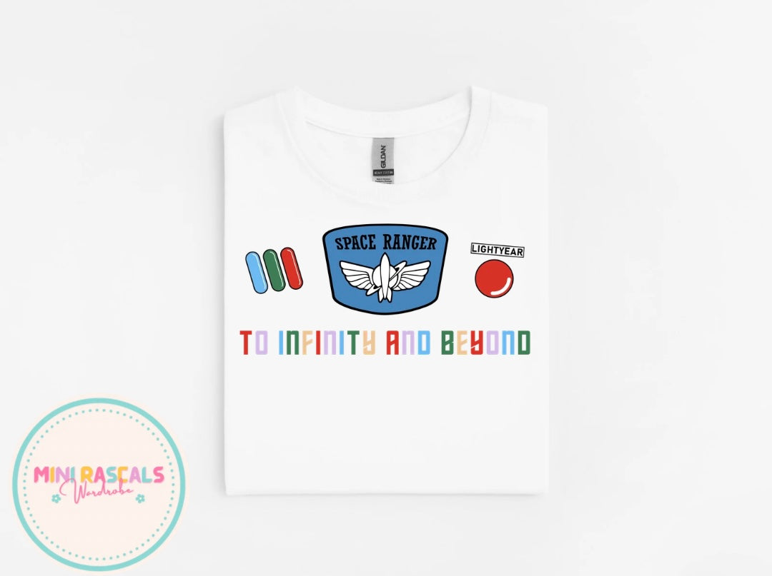 To Infinity and Beyond Space Ranger Children's T-Shirt
