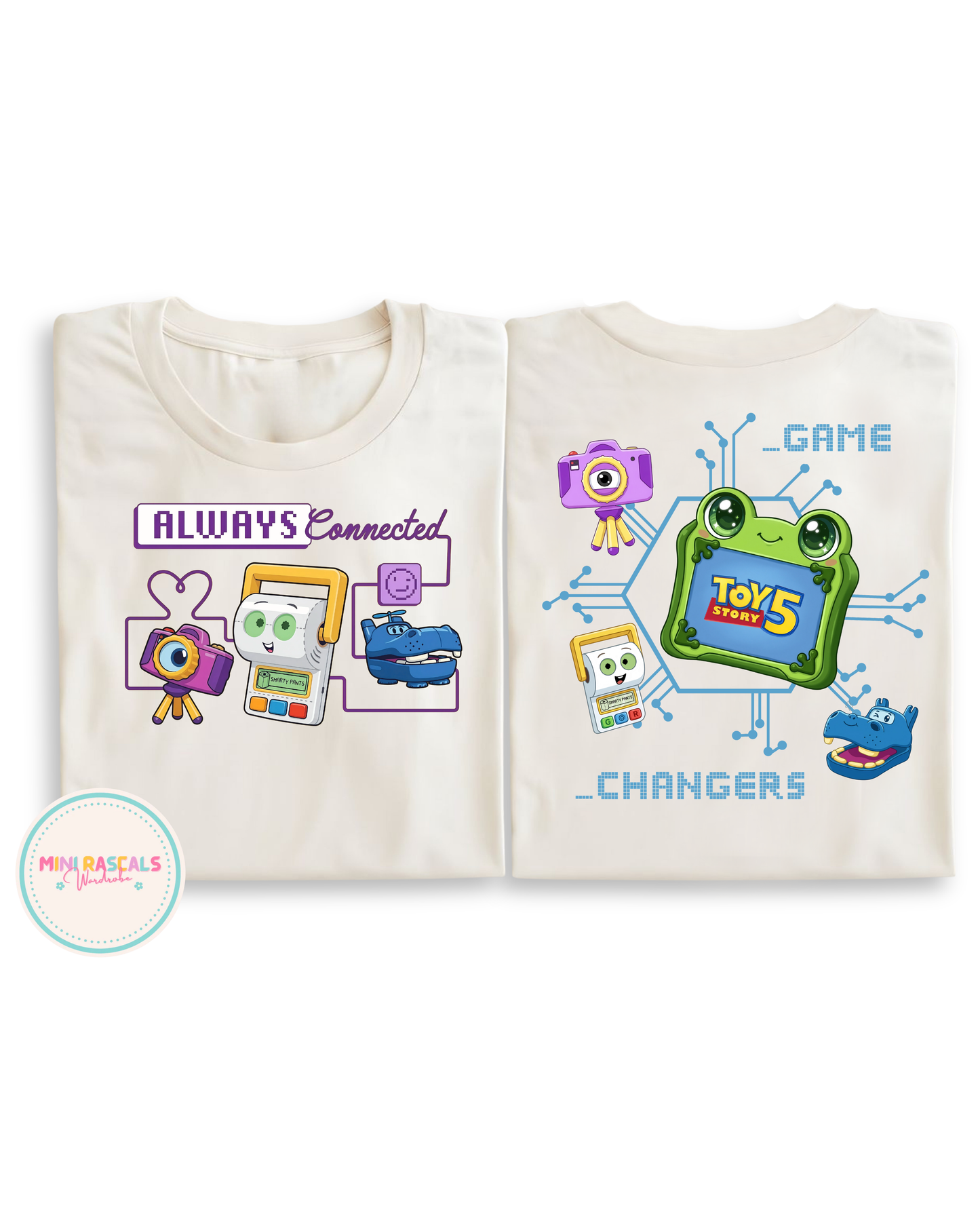 Toy Story 5 | Game Changers Sidekicks T-Shirt | Mini Rascals Wardrobe