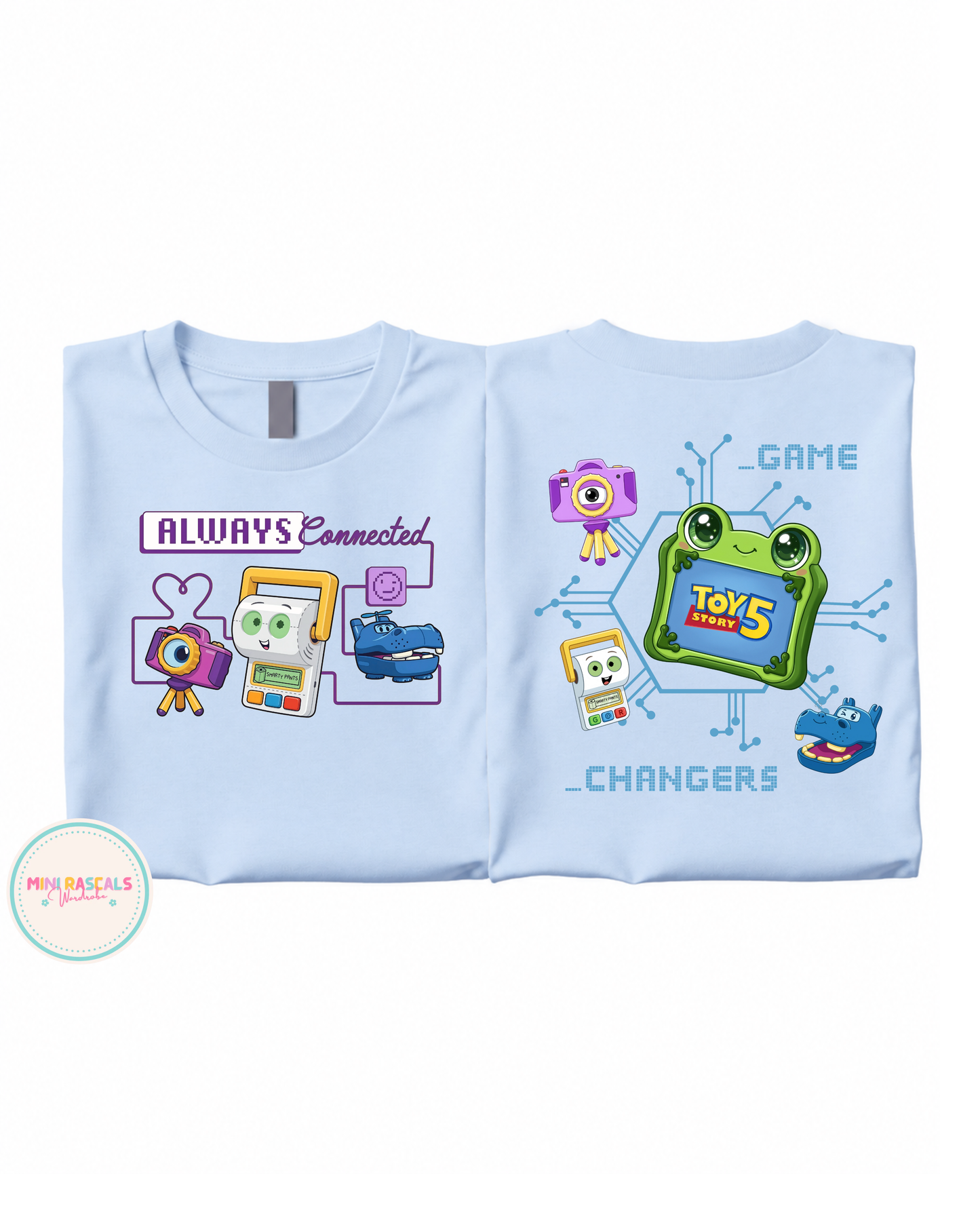 Toy Story 5 | Game Changers Sidekicks T-Shirt | Mini Rascals Wardrobe
