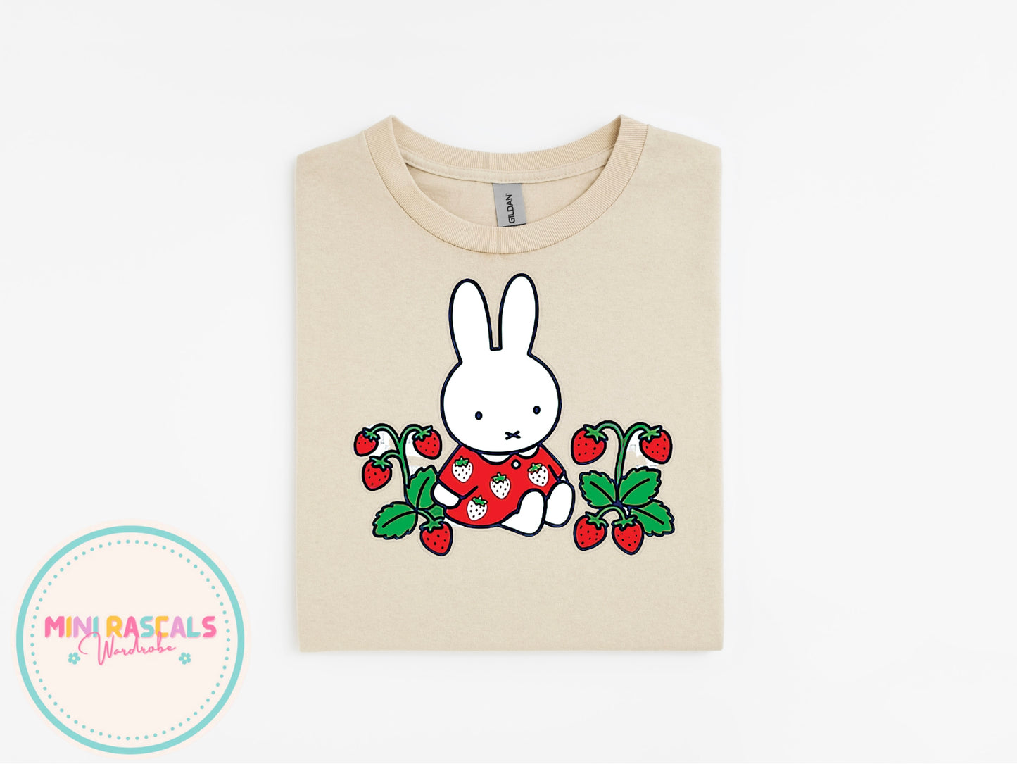 Miffy Rabbit Strawberry T-Shirt