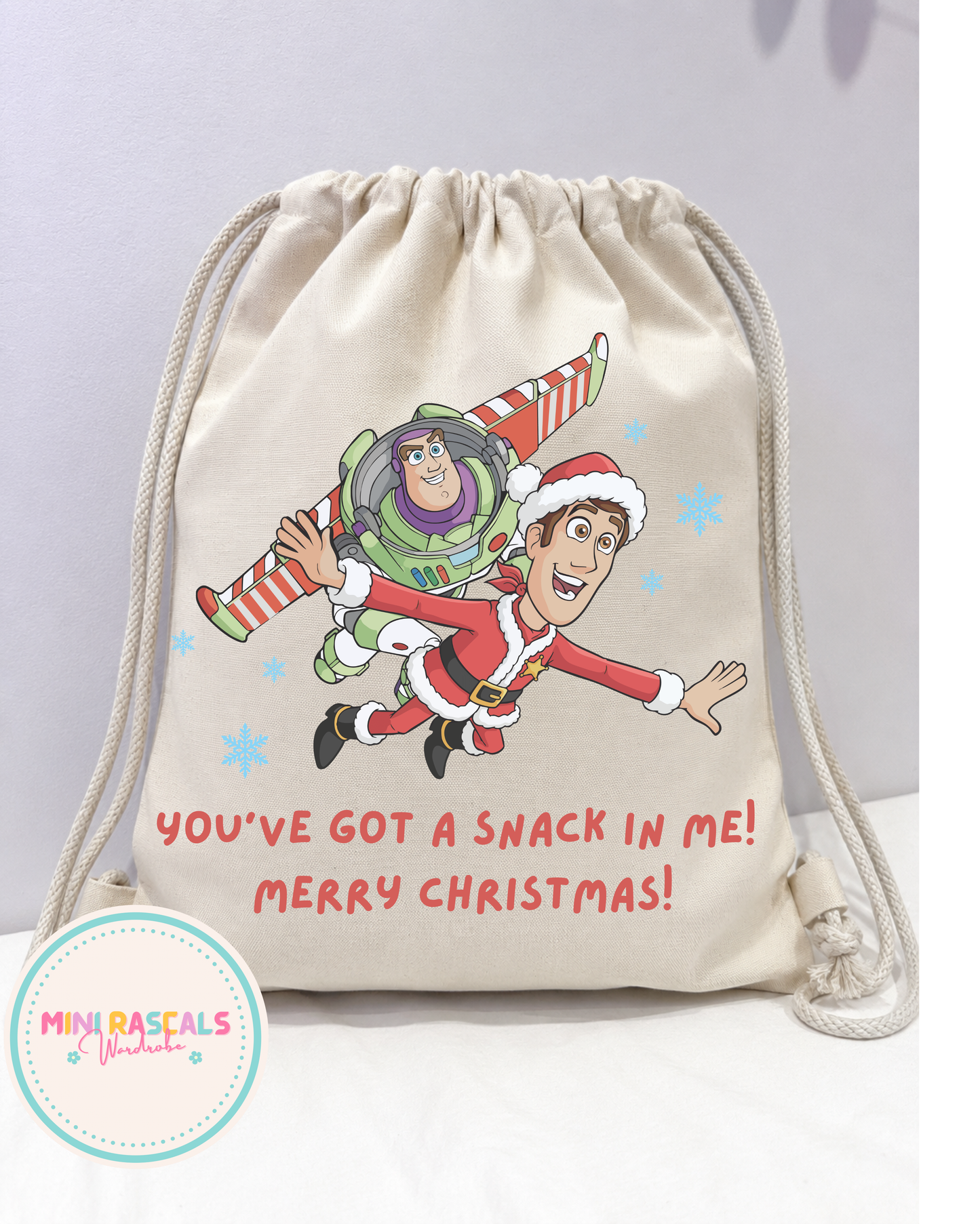 Toy Story Christmas Snack Bag