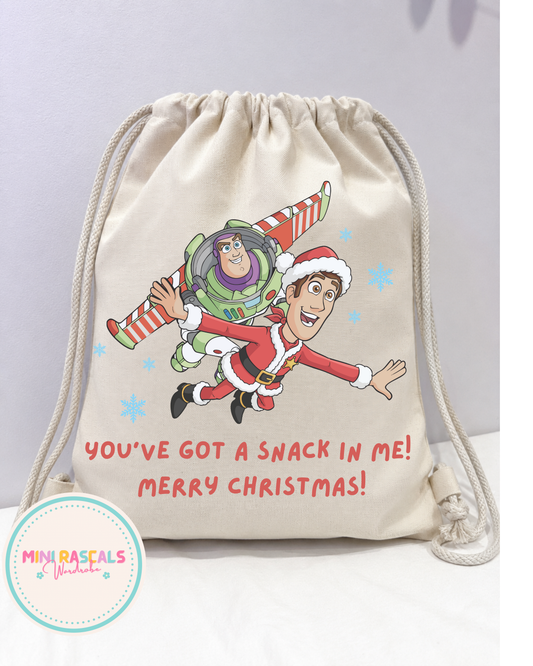 Toy Story Christmas Snack Bag