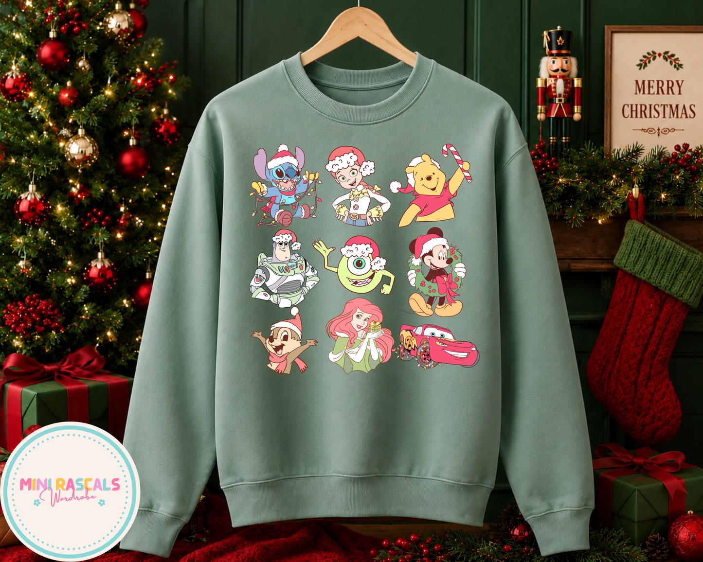 Disney Movies Christmas Sweatshirt