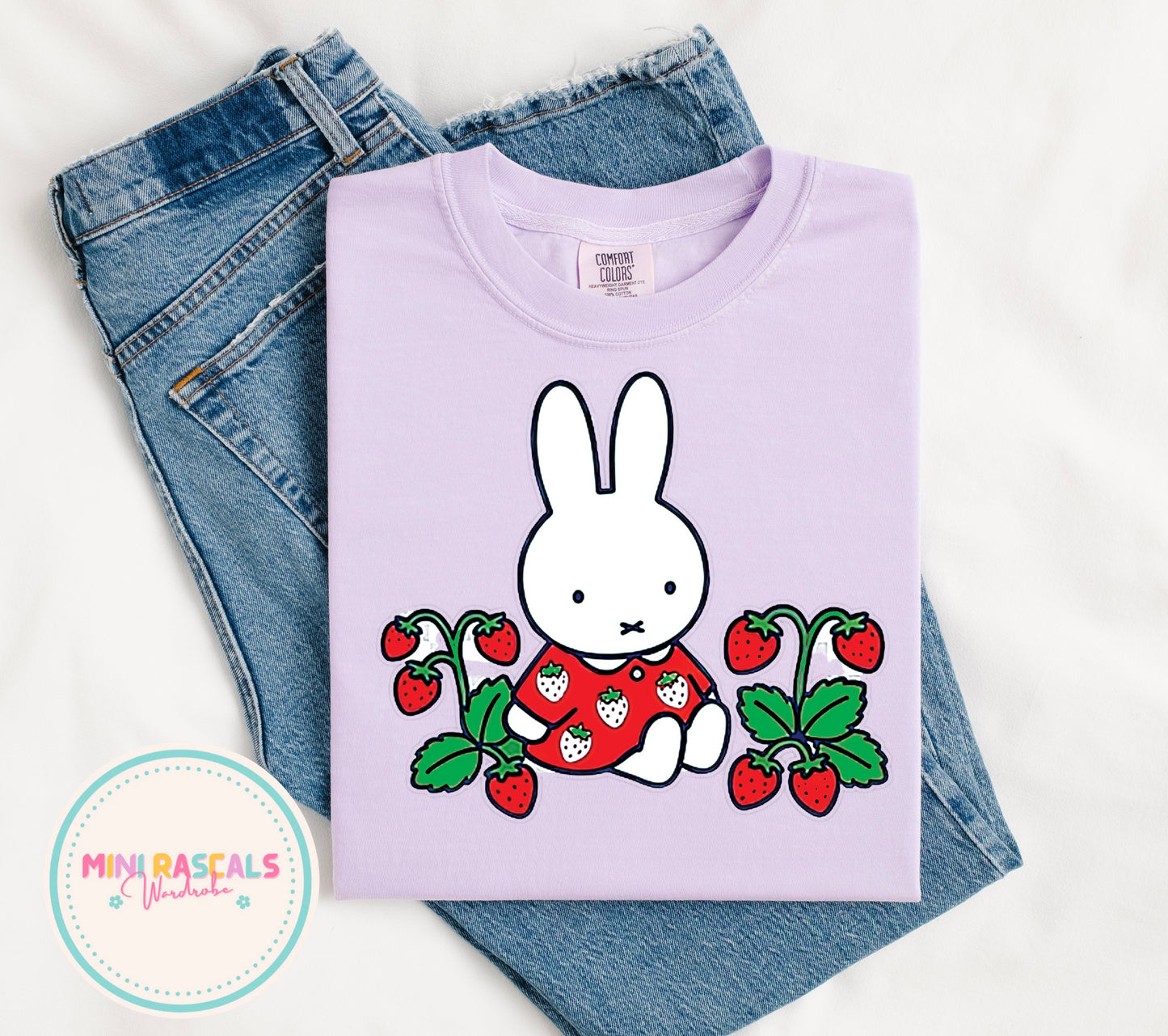 Miffy Rabbit Strawberry T-Shirt