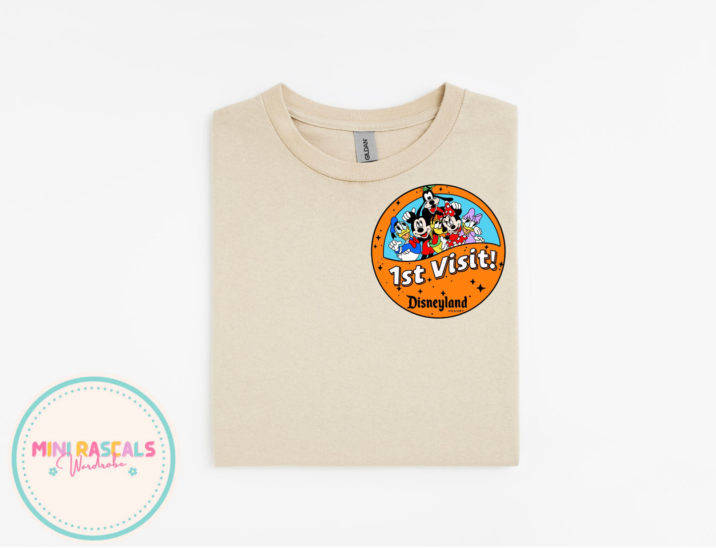 Disney 1st Visit Badge Inspired Children's T-Shirt