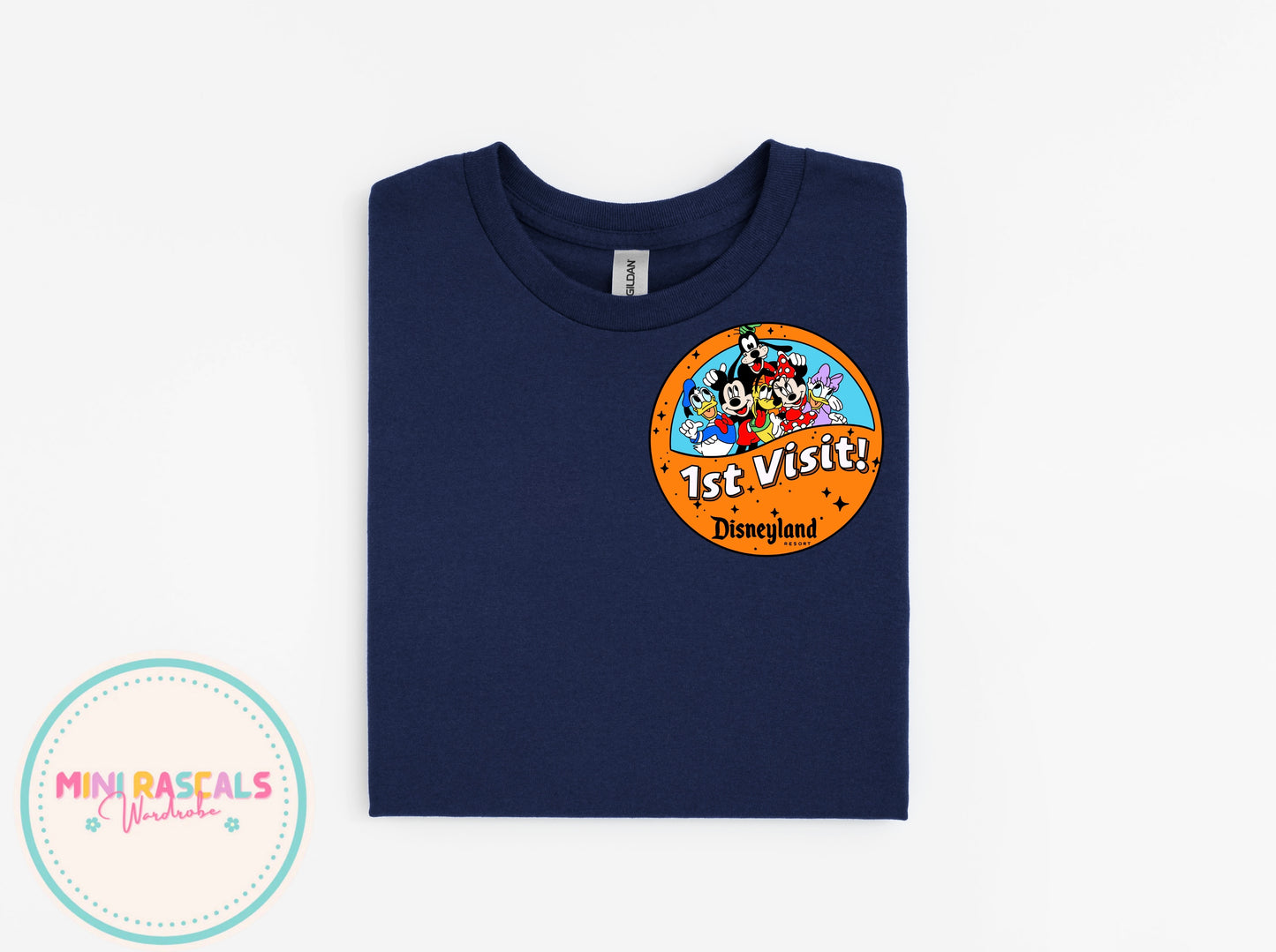 Disney 1st Visit Badge Inspired Children's T-Shirt