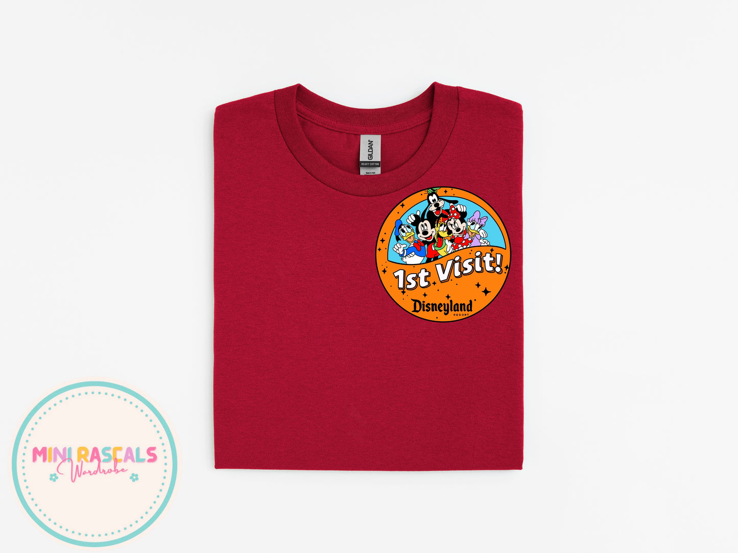 Disney 1st Visit Badge Inspired Children's T-Shirt