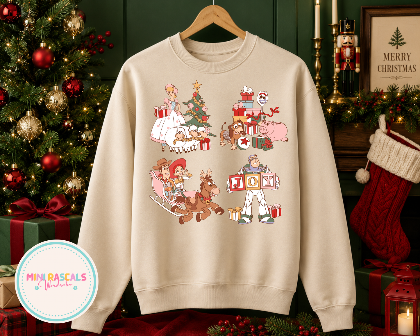 Toy Story Christmas Sweatshirt