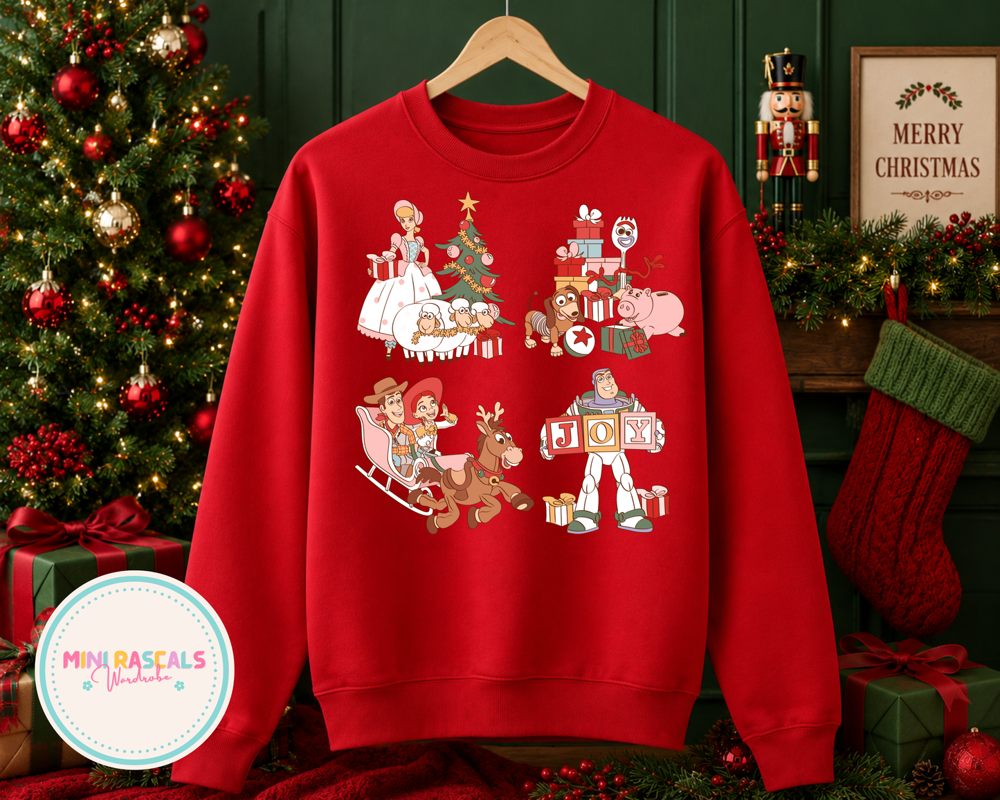Toy Story Christmas Sweatshirt